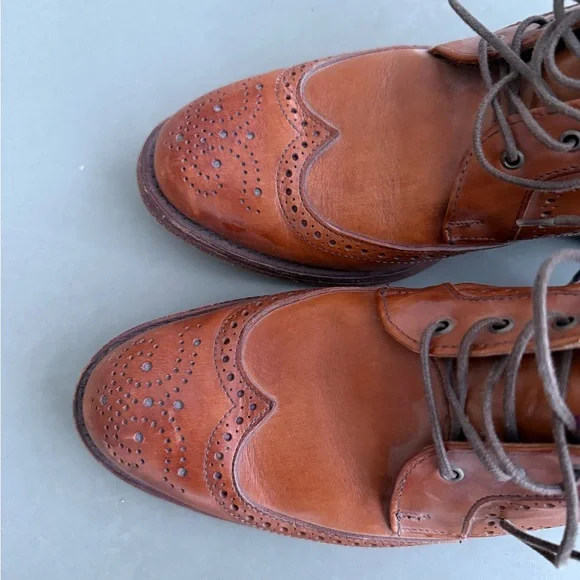 Allen Edmonds Dalton Tan Boots - worn only a handful of  display picture 3